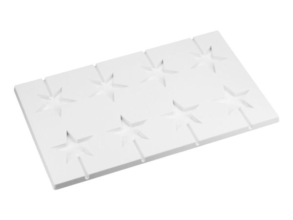 Silikonform Lolli groß Stern
