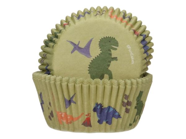 Funcakes Muffinförmchen Dino 48 Stück