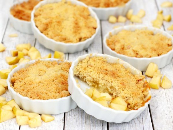 Backmischung Airfryer Apple Crumble 600g