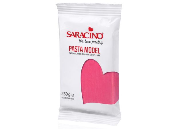 Saracino Modellierfondant Pasta Model fuchsia 250g