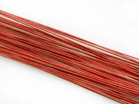 Blumendraht rot 20G 50 Stück