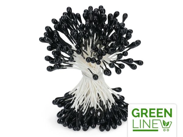 Staubblüten schwarz 120 Stück GREENLINE