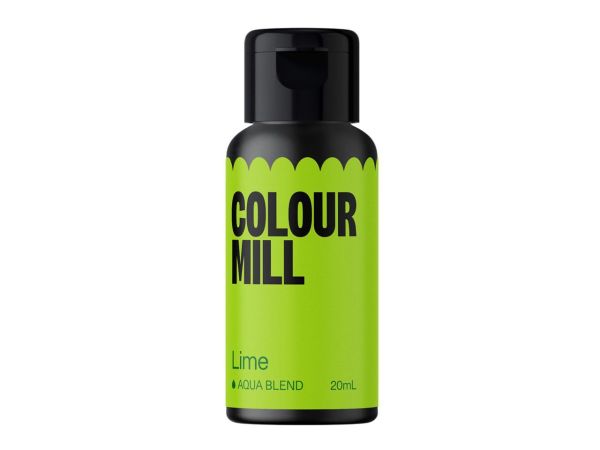 Colour Mill Aqua Blend Lime 20ml