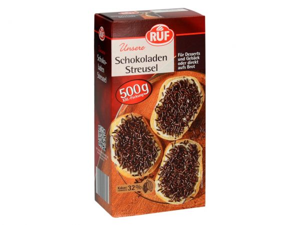 RUF Schokoladen Streusel 500g