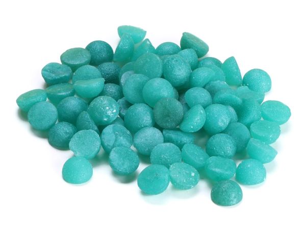 Isomalt Tropfen türkis 150g