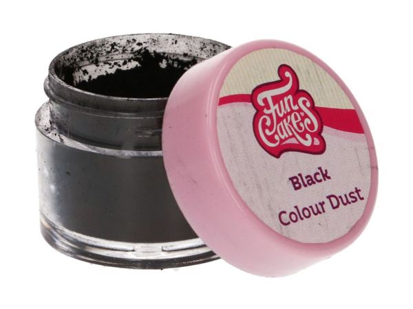 FunCakes Farbpulver Schwarz 1,5g
