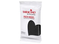 Saracino Modellierfondant Pasta Model schwarz 250g