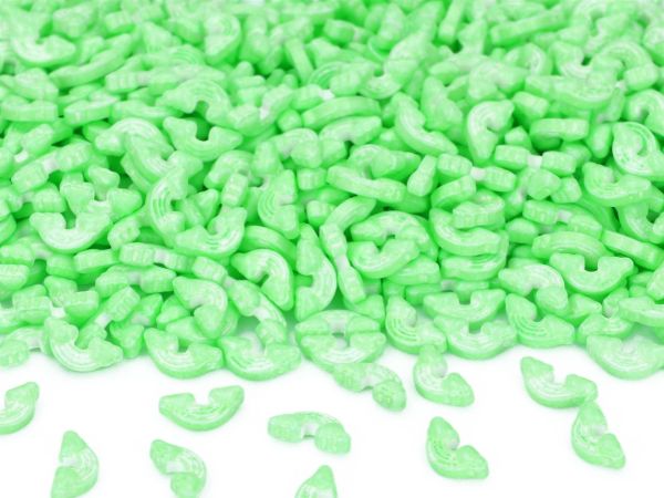 Streudekor Regenbogen grün 80g
