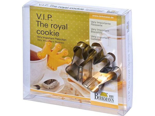 VIP Tassenrand Ausstechform The Royal Cookie 6,5 cm