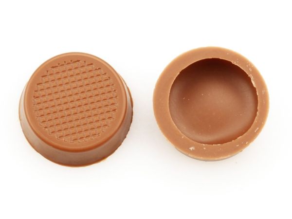 1 Folie Rundschalen flach Vollmilch