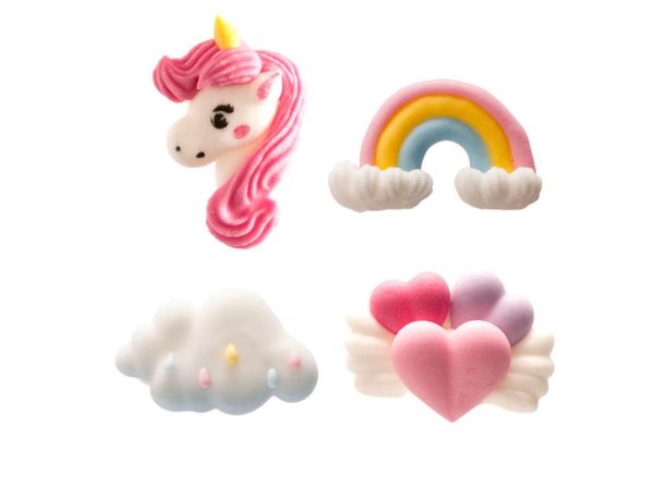 Zuckerdekor Einhorn 8 Stück
