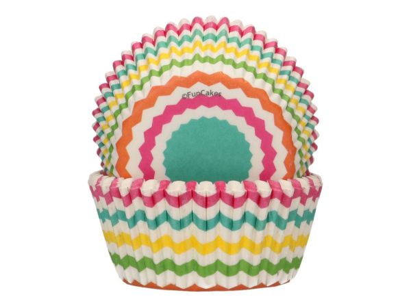 Funcakes Muffinförmchen bunt 48 Stück