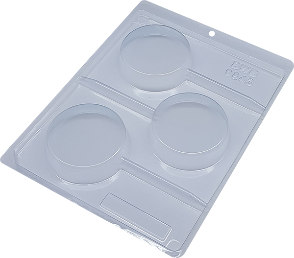 Schokoladen Mould - Cakesicles Rund - 3 teiliges Set
